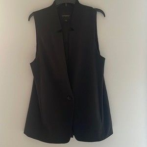Banana Republic Women’s Sleeveless Vest with Sheer Back - Size 12